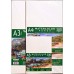 Бумага для акварели Ofort Standart 300 г/м2, А3, 10 л/упаковка, кремовая