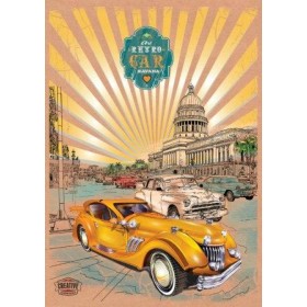 Записная книга B6, 36 листов, Обложка KRAFT-картон