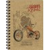 Записная книга А6, 80 листов KRAFT